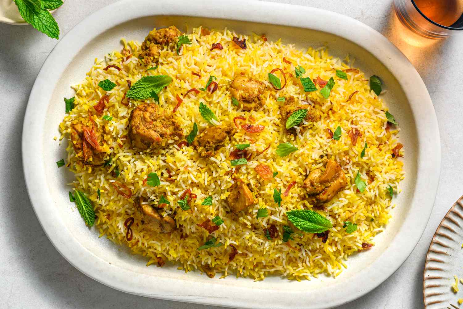 Chicken Biryani & Raita