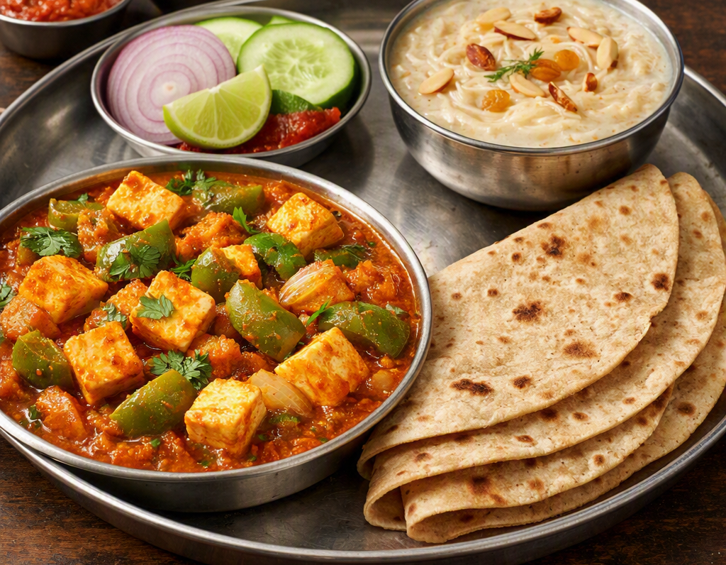 Paneer & Butter Chapati Combo
