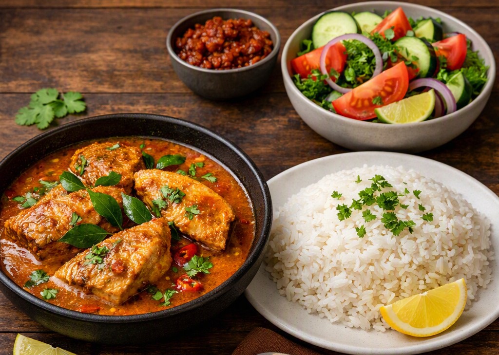Fish Curry & Rice Combo