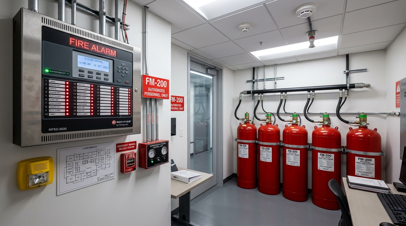 FM-200 vs. Novec 1230: Selecting the Right Clean Agent for Your Data Center
